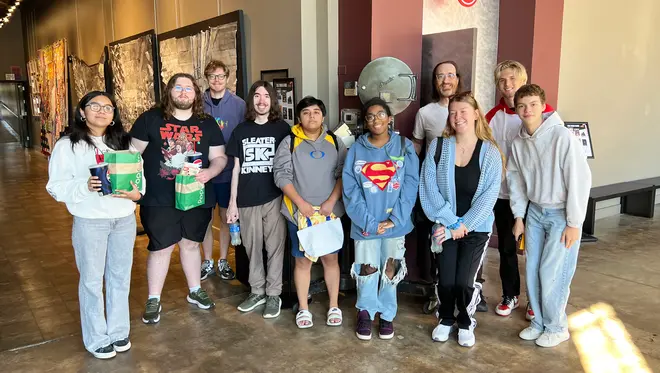 Jeff Stuckey's International Film Studies class at Circle Cinema