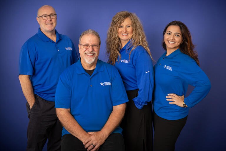 TCC Civil Rights Compliance Team: Jeff Owens, Jon Herring, Heather Hancock, and Shae Eleshy