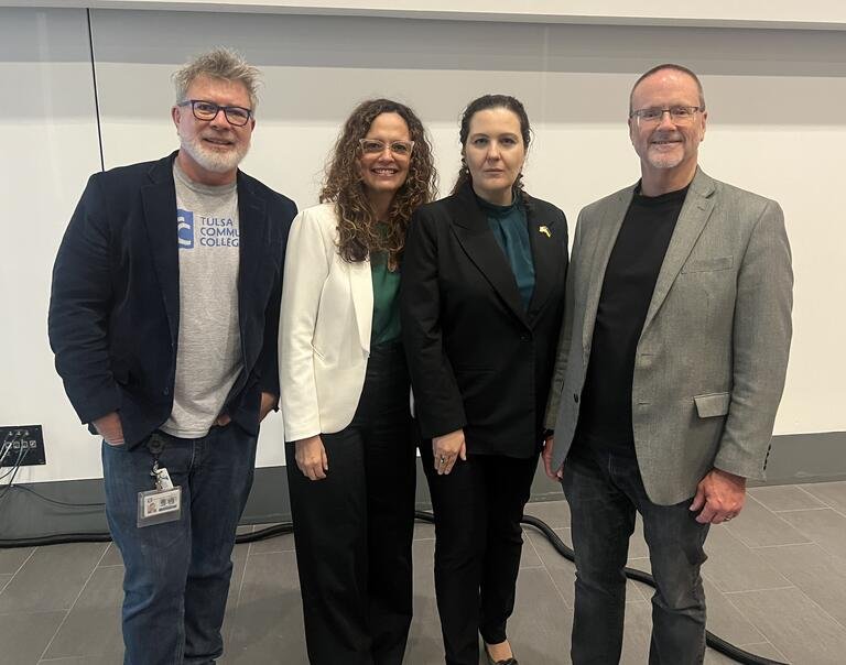 Sloan Davis, Angelica Reina, Iryna Skorniakova, and Douglas Price